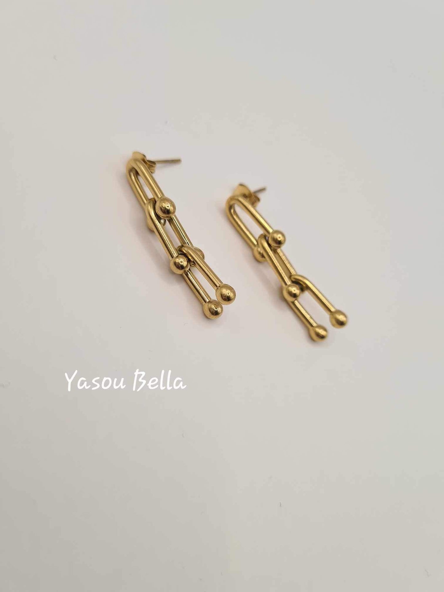 Boucle d'oreilles Maillon Prestige