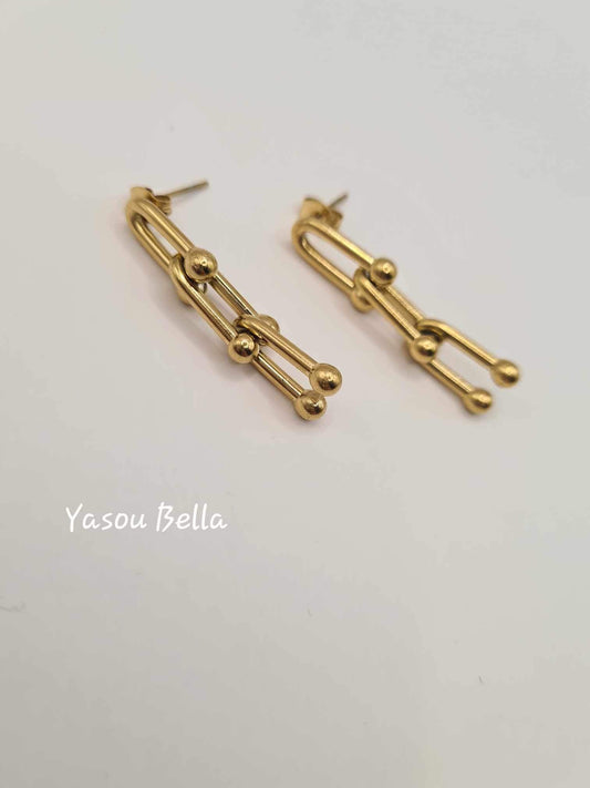 Boucle d'oreilles Maillon Prestige