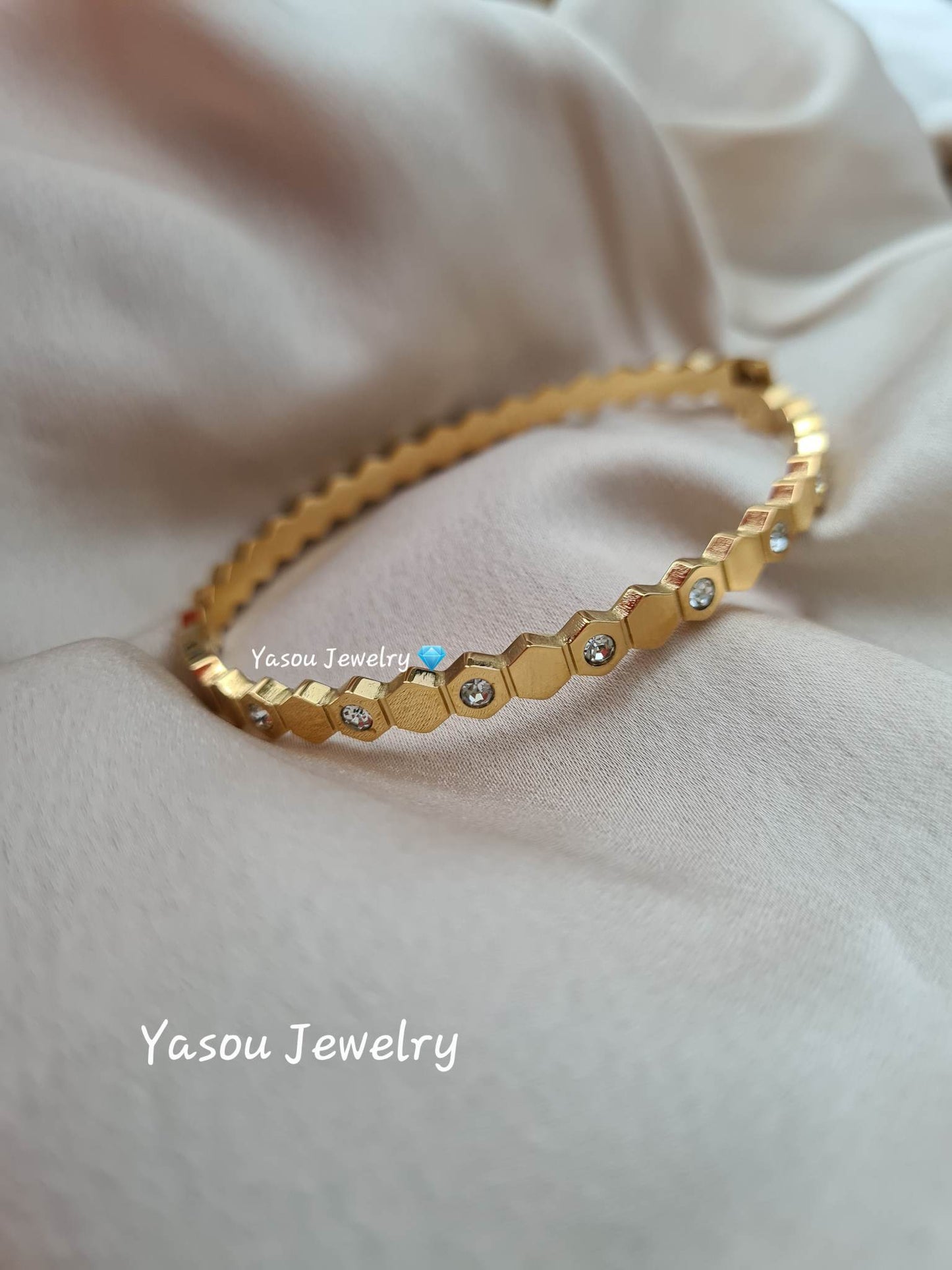 Bracelet "Diamant" FIN (d 5,9 cm)