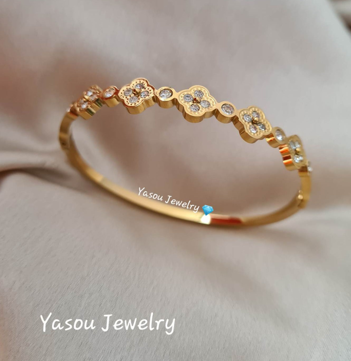 Bracelet "Trèfle Prestige Small" (d 5,7 cm)