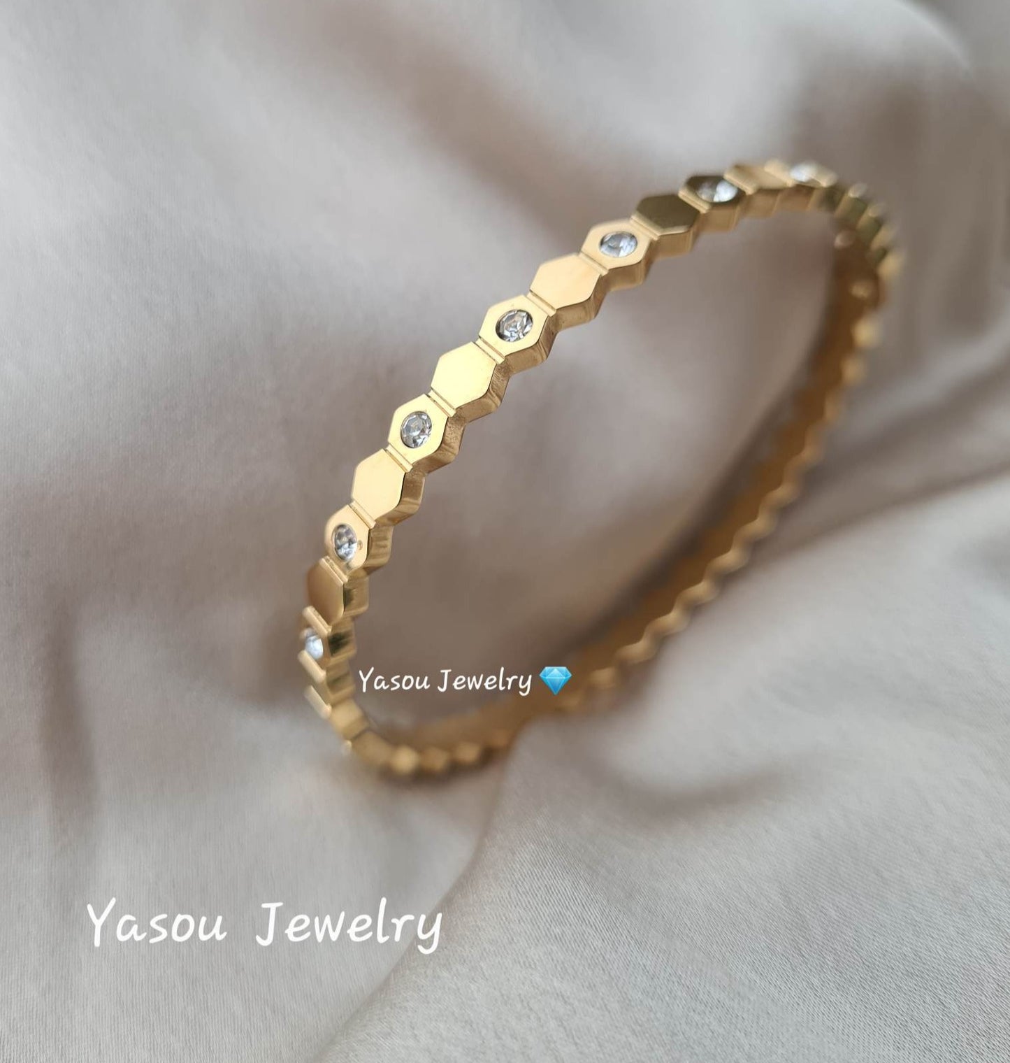 Bracelet "Diamant" FIN (d 5,9 cm)