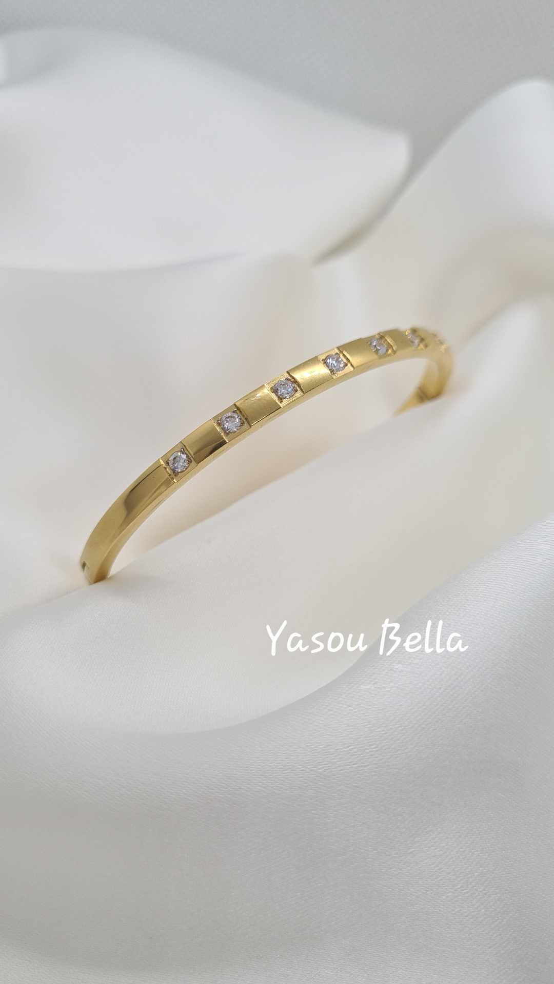 Bracelet Diamant Gold (d 5,9cm)