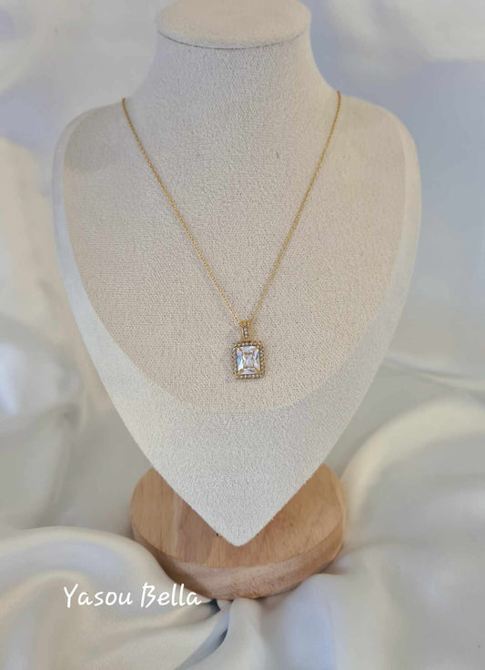 Collier Orient Diamant Blanc