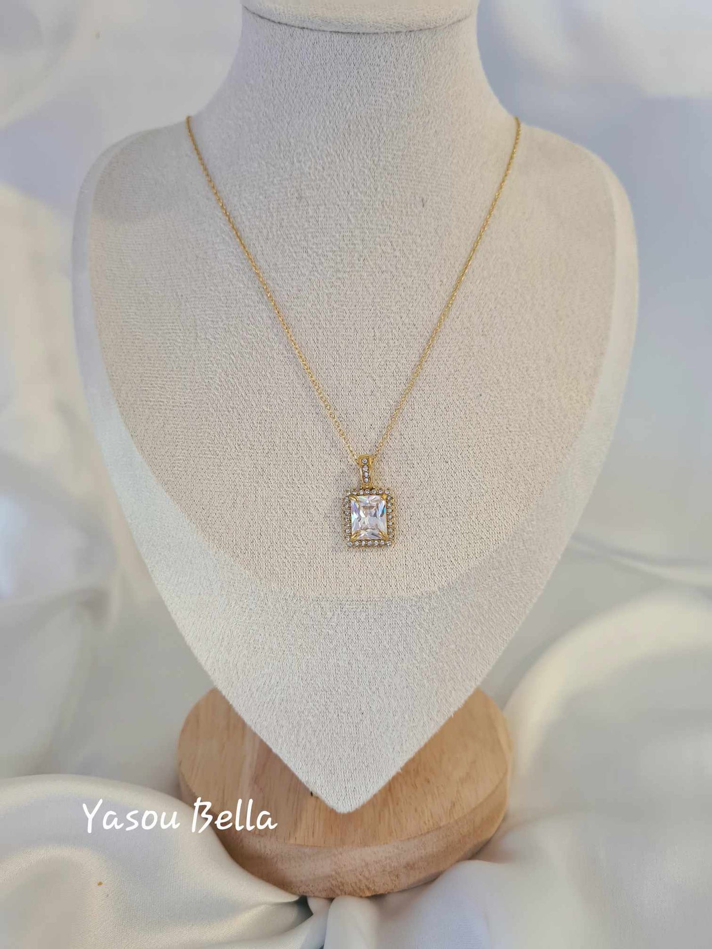 Collier Orient Diamant Blanc