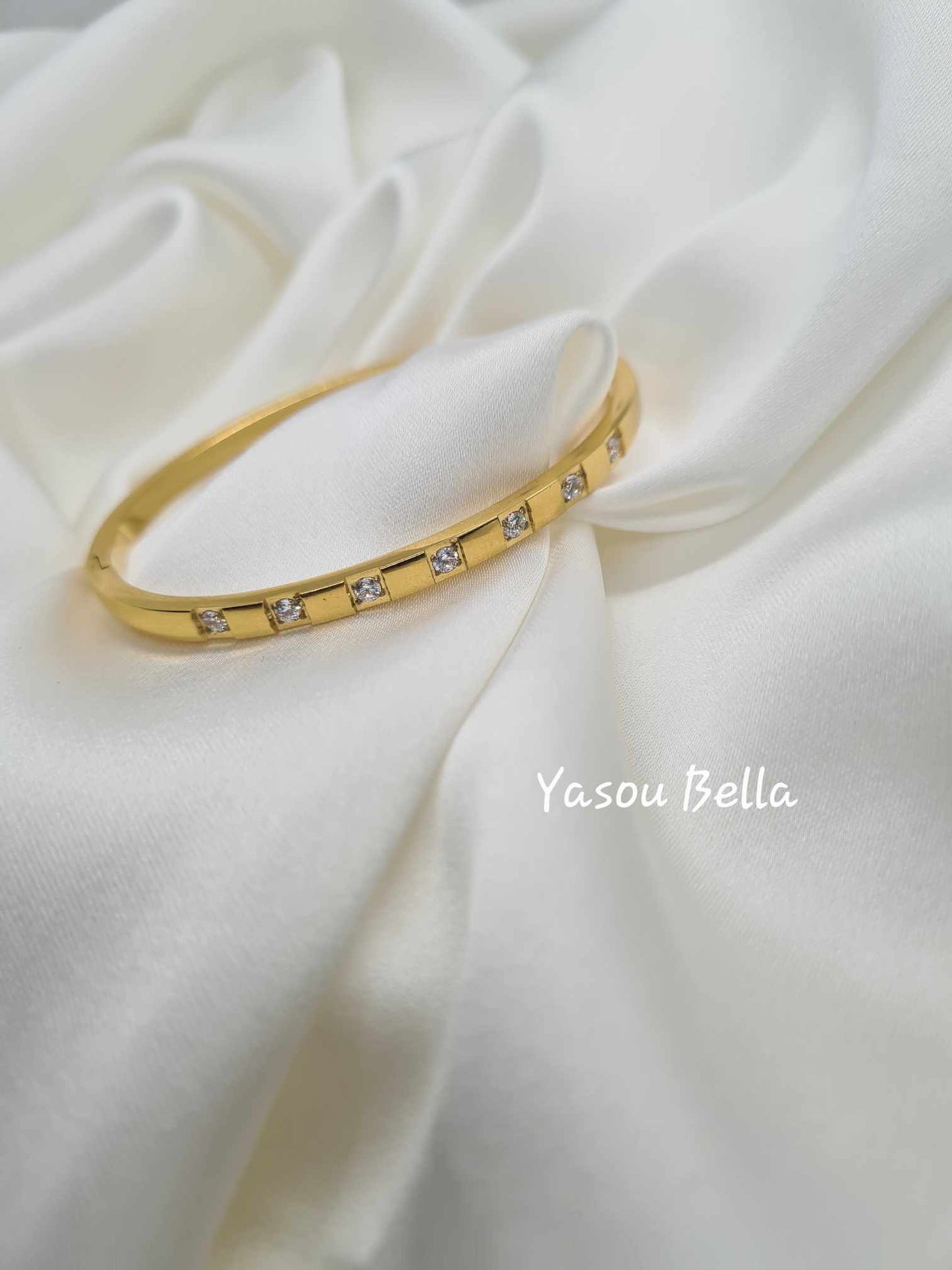 Bracelet Diamant Gold (d 5,9cm)