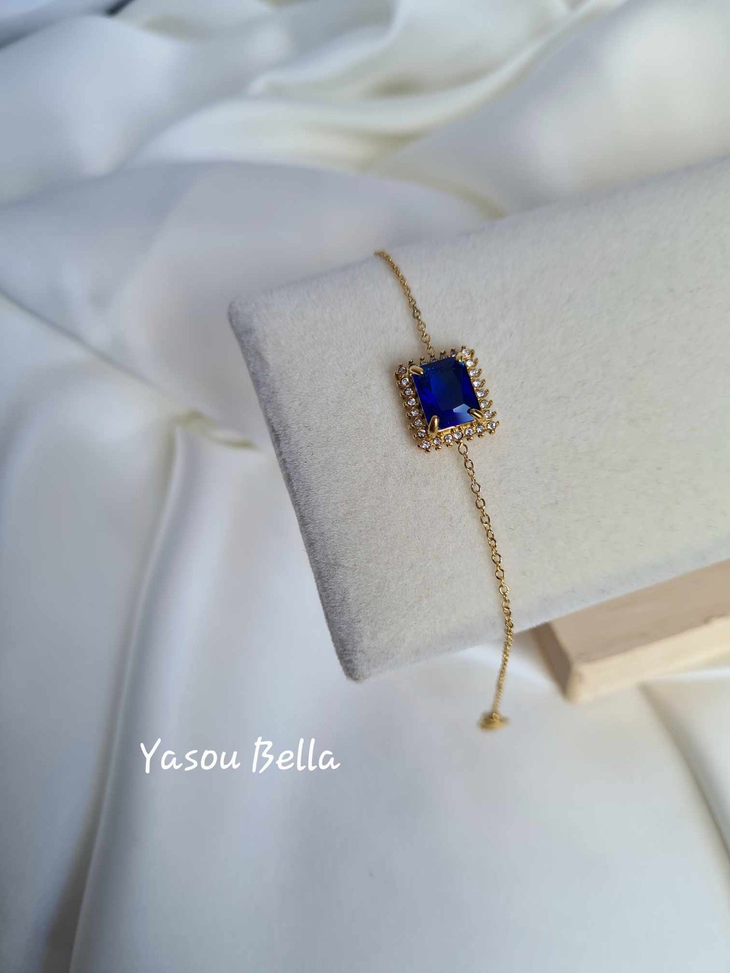 Bracelet Orient Diamant Bleu