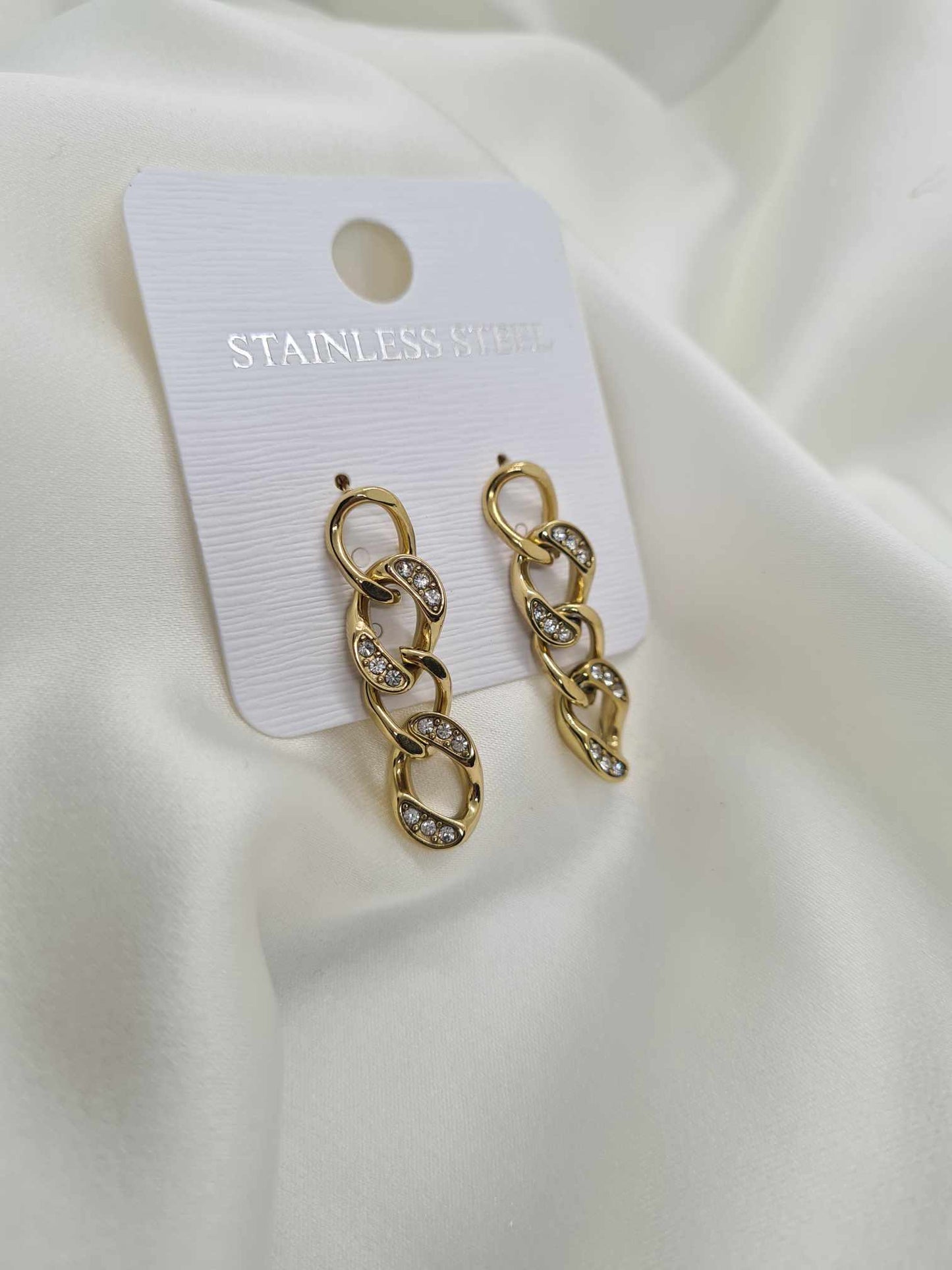 Boucles d’oreilles Big Gourmette Diamant