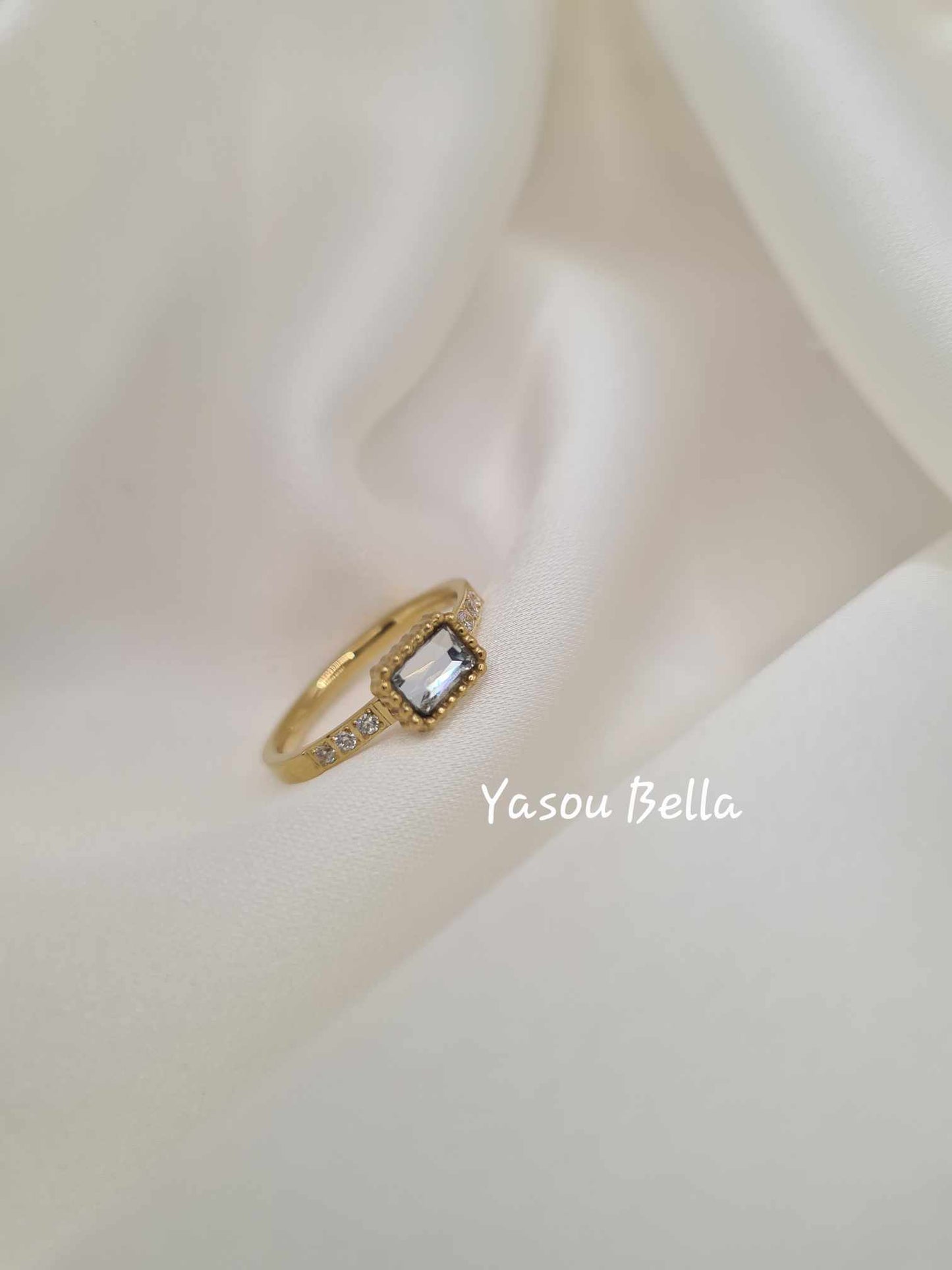 Bague Diamant Strass