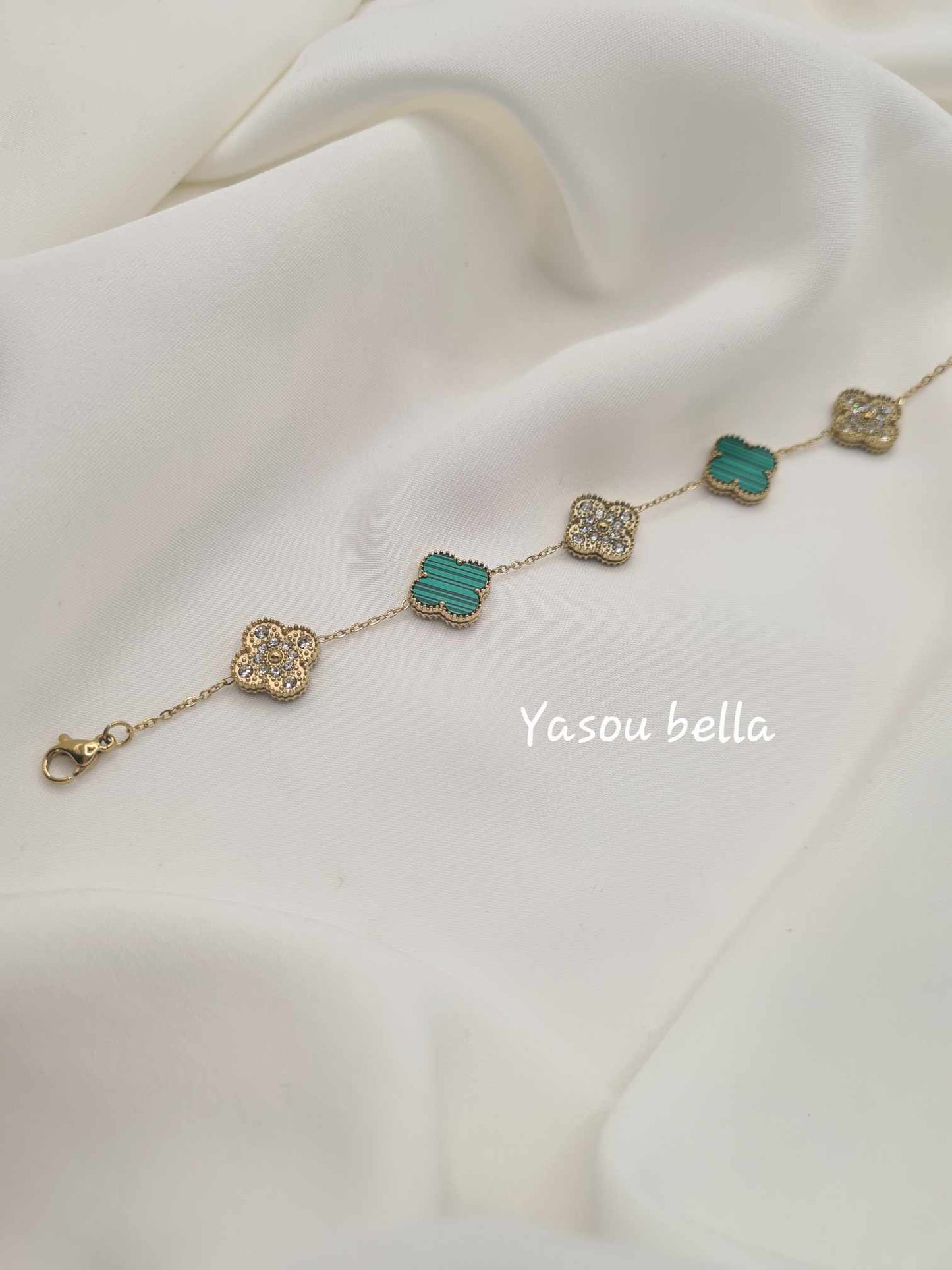 Bracelet Summer Vert (double face)