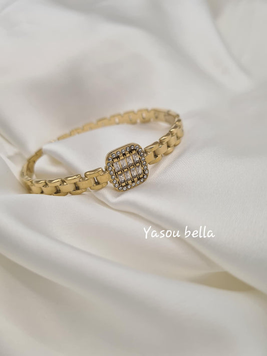 Bracelet Wave Strass Carré