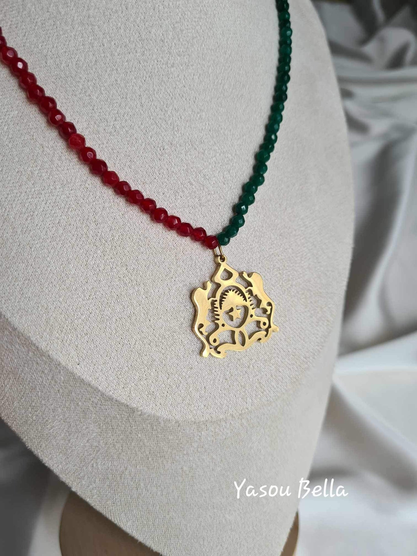 Collier Royaume du Maroc (Vert/Rouge)