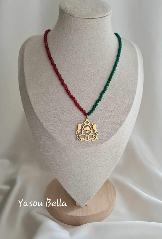 Collier Royaume du Maroc (Vert/Rouge)