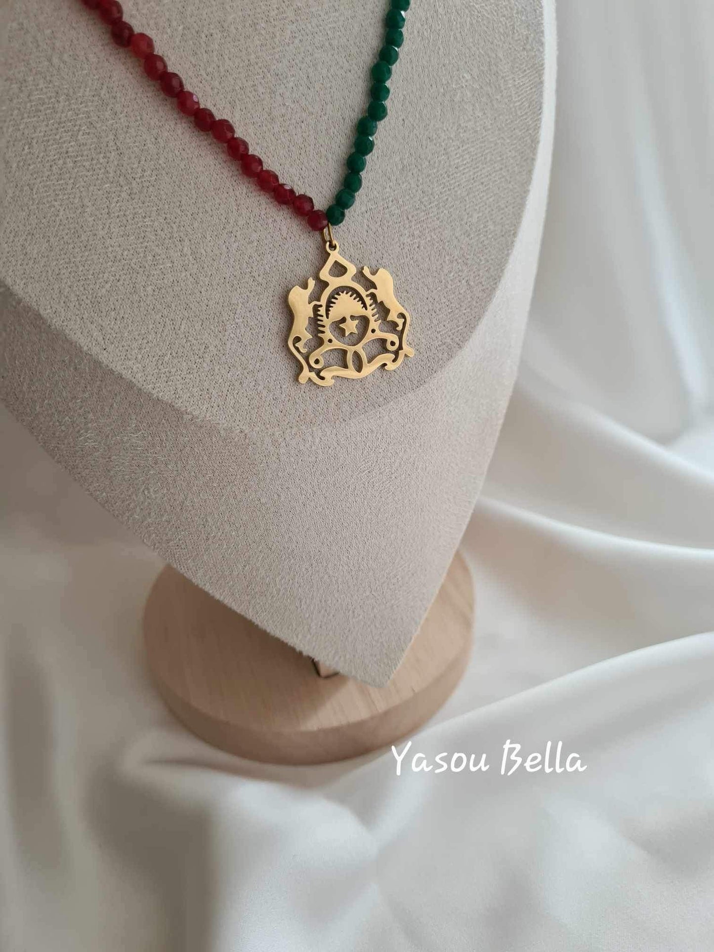 Collier Royaume du Maroc (Vert/Rouge)